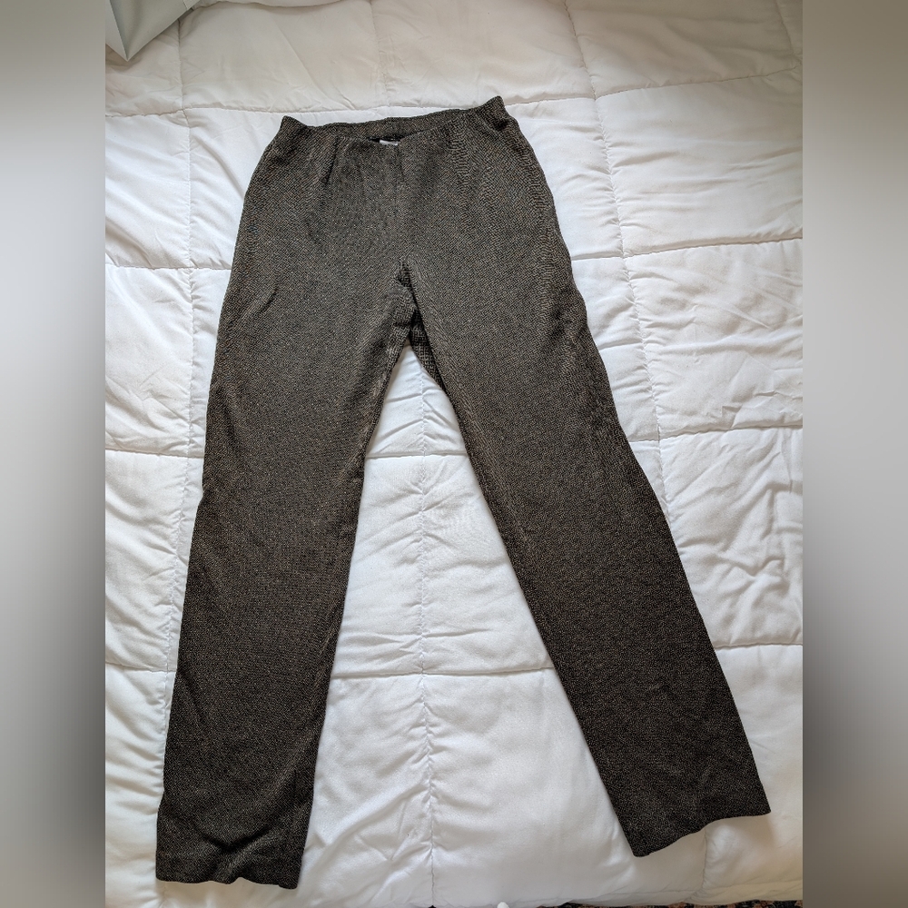 J. Jill Stretchy Slim Leg Ponte Pants Size Small Tall - Picture 2 of 11